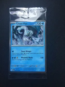 Pokemon Chien-Pao 57/182 Paradox Rift (Cosmos Holo) Sealed Knockout Box Promo - Image 1