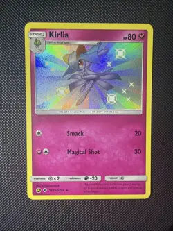 Pokemon Card - Kirlia Hidden Fates Shiny Vault SV35/SV94 Shiny Rare - Image 1