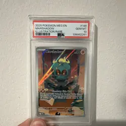 Pokemon Marshadow 146/132 Me01 Mega Evolution Illustration Rare Holo PSA 10 2025 - Image 1