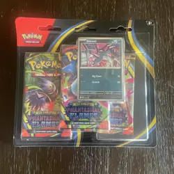 Pokemon TCG: Phantasmal Flames Sneasel 3-Pack Blister Box Set - Image 1