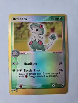 Breloom 16/109 Reverse Holo Uncommon EX Ruby & Sapphire Pokemon TCG - Image 1