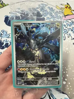 N’s Zekrom Black Star Promo Ascended Heroes ETB Pokemon #31 Sealed - Image 1