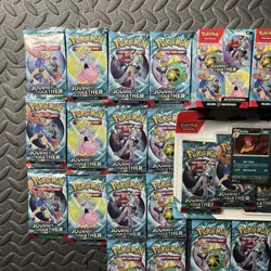 Pokemon TCG Journey Together 30x Booster Pack, Booster Bundle & Blister LOT - Image 2