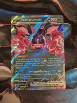 Pecharunt ex 039/064 Double Rare Shrouded Fable Pokemon TCG - Image 1