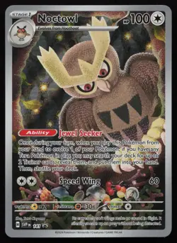 Noctowl 141 Holo Promo Scarlet & Violet Promo Pokemon English NM - Image 1