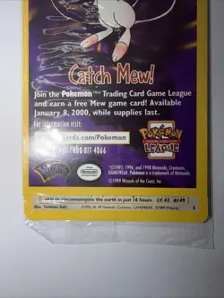 NEW SEALED Dragonite 1999 Pokemon WB First Movie Black Star Promo WOTC #5 - Image 4
