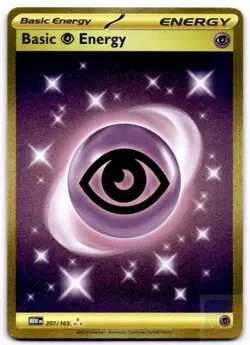 Basic Psychic Energy 207/165 Hyper Rare 151 Pokemon Near Mint - Image 1