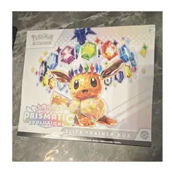Pokemon TCG Scarlet & Violet—Prismatic Evolutions Elite Trainer Box English - Image 1