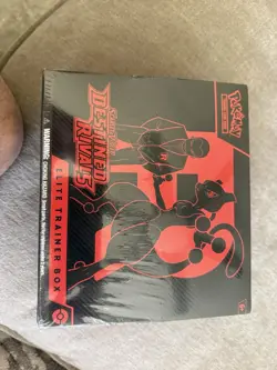 Pokemon Elite Trainer Box Scarlet & Violet Destined Rivals Sealed English 2024 - Image 1