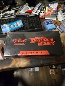 Pokemon TCG Destined Rivals Elite Trainer Box w/ Promo & Boosters 2025 EN - Image 3