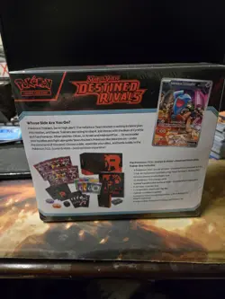 Pokemon TCG Destined Rivals Elite Trainer Box w/ Promo & Boosters 2025 EN - Image 5