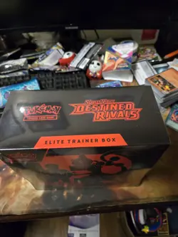 Pokemon TCG Scarlet & Violet Destined Rivals Elite Trainer Box 9 Packs Mewtwo - Image 3