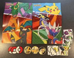 10x SEALED 2022 Pokemon Mcdonalds Packs (Match Battle) + 2 Free Poster + Sticker - Image 2