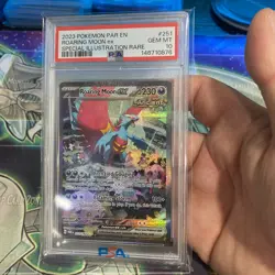 Pokemon Roaring Moon EX Sir English Paradox Rift 251/182 SV04 PSA 10 Gem Mint - Image 2