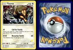 Tauros (#14 Pikachu Stamped) 164/236 Promo Battle Academy Pokemon Near Mint - Image 1