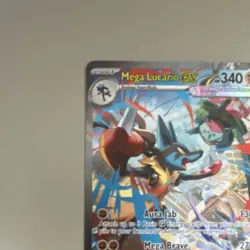 Mega Lucario ex 179/132 Mega Evolutions Super Illustration Rare - Image 5