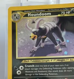 Houndoom 4/75 Neo Discovery Holo LP w/ Swirl - Image 3