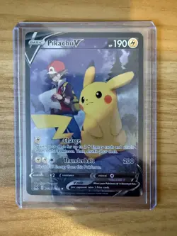 Pokemon Pikachu V TG16/TG30 SWSH11 Lost Origin Trainer Gallery Holo - Image 1