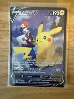 Pokemon Pikachu V TG16/TG30 SWSH11 Lost Origin Trainer Gallery Holo - Image 3