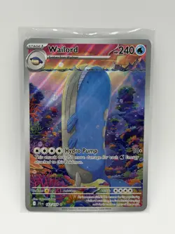 Wailord 162/159 - Journey Together - Illustration Rare - Pokemon - Image 1