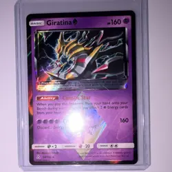 Pokemon TCG Giratina Prism Star 58/156 SM Ultra Prism Prism Rare Holo ENG - Image 2