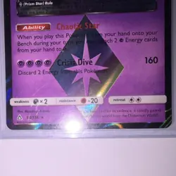Pokemon TCG Giratina Prism Star 58/156 SM Ultra Prism Prism Rare Holo ENG - Image 4