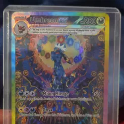 Pokemon Umbreon ex 161/131 SV Prismatic Evolutions SIR Holo Full Art 280HP - Image 1