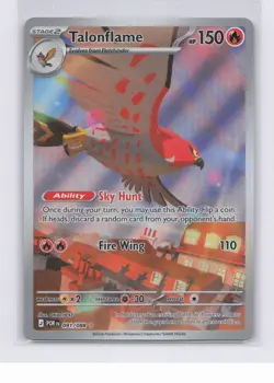 Talonflame 091/088 Holo Illustration Rare Perfect Order Pokemon TCG NM - Image 1