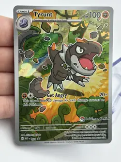 Pokemon Tyrunt MEP 070 Stamped Promo Perfect Order Pokemon Centre Stamped A3 - Image 3