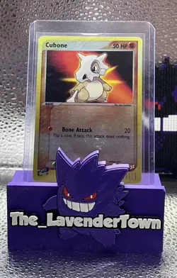 Nintendo Pokemon TCG Cubone 40/95 Reverse Holo EX Team Magma vs Aqua 2004 LP+ - Image 1