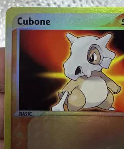 Nintendo Pokemon TCG Cubone 40/95 Reverse Holo EX Team Magma vs Aqua 2004 LP+ - Image 3
