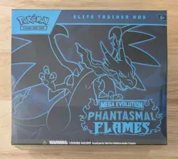 Pokemon Mega Evolution Phantasmal Flames Elite Trainer Box Factory Sealed ETB - Image 2