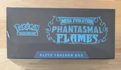 Pokemon Mega Evolution Phantasmal Flames Elite Trainer Box Factory Sealed ETB - Image 3