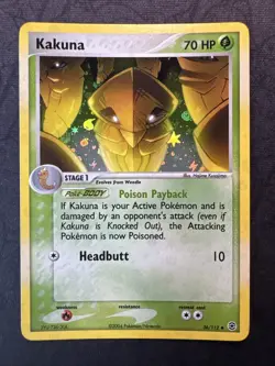 Kakuna 36/112 FireRed & LeafGreen Reverse Holo Pokemon - Image 1