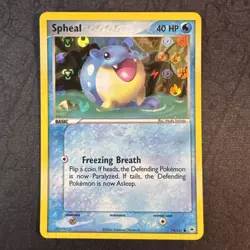 Spheal 74/101 Hidden Legends Reverse Holo Pokemon - Image 1