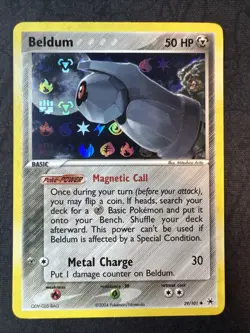 Beldum 29/101 Hidden Legends Reverse Holo Pokemon - Image 1