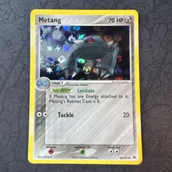 Metang 44/101 Hidden Legends Reverse Holo Pokemon - Image 1
