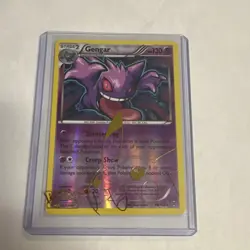 Pokemon Gengar Breakthrough 60/162 Holo Rare Reverse Holo 130HP Stage 2 English - Image 1
