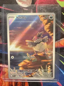 Vullaby 144/086 Illustration Rare NM Pokemon TCG White Flare Pack Fresh - Image 1