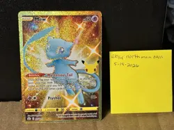 The Pokemon Company Celebrations Mew 025/025 Holo Rare 2021 English - Image 1