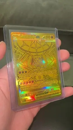 Pokemon Mega Zygarde ex Gold Hyper Rare 124/088 Perfect Order NM/M - Image 2