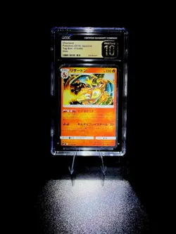 Charizard 013/095 CGC 10 Pristine 2018 Holo Tag Bolt Pokemon Japanese - Image 2