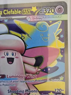 POKEMON Mega Clefeble EX 103/088 ULTRA RARE FULL ART HOLO Perfect Order *MINT* - Image 3