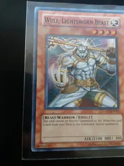 Wulf, Lightsworn Beast LODT-EN023 Light of Destruction 1st Edition LP - Image 3