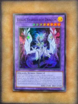 Yugioh Khaos Starsource Dragon OP28-EN008 Super Rare NM - Image 1