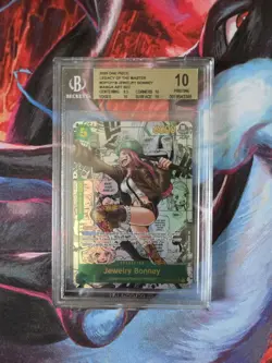 One Piece Jewelry Bonney Manga Alt Art OP12-118 BGS 10 Pristine - Image 1