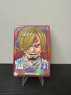 One Piece Sanji Leader PRB01-001 Premium Booster - Image 1