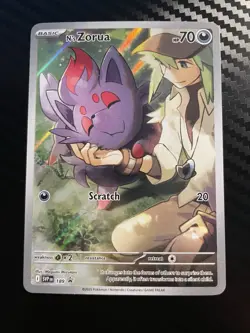 N's Zorua 189 Sv: Scarlet & Violet Promo Card - Image 1
