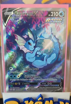 Vaporeon V SWSH181 SWSH: Sword & Shield Promo Cards Holo - Image 1