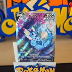 Vaporeon V SWSH181 SWSH: Sword & Shield Promo Cards Holo - Image 2